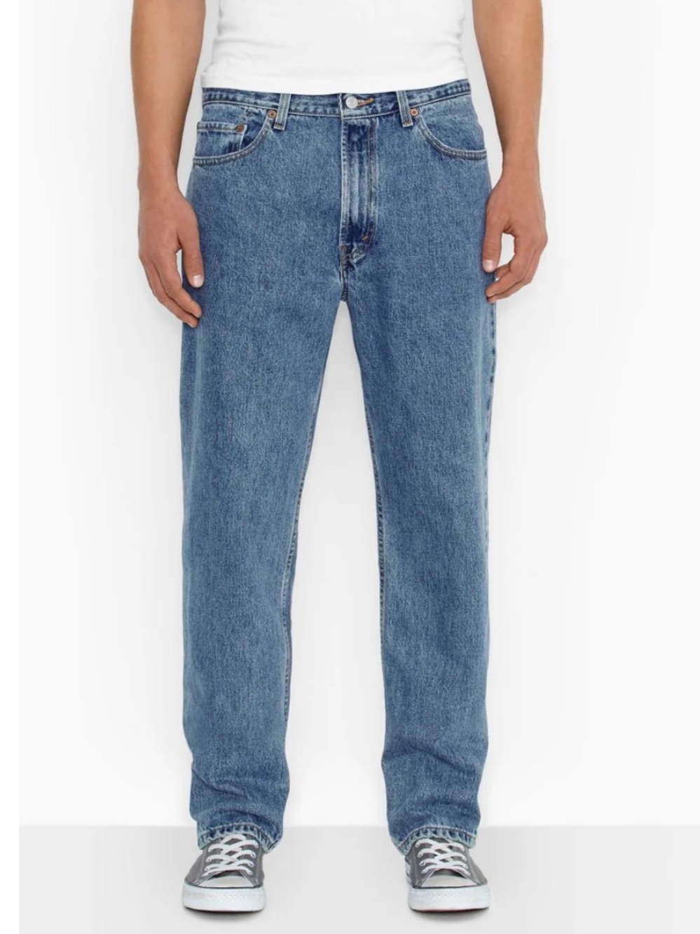 Levi’s Men's 550 Relaxed Fit Jeans - Medium Stonewash